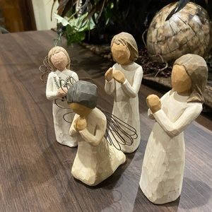 Willow tree angels all for 1 price Collectibles